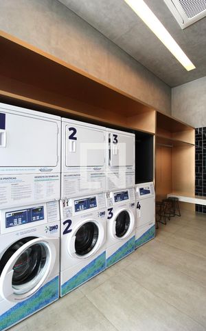 Studio para alugar com 44m², 1 quarto e 1 vagaÁrea Comum - Lavanderia