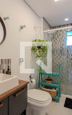 Apartamento à venda com 50m², 1 quarto e sem vaga Apartamento à venda com 50m², 1 quarto e sem vagaBanheiro