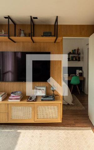 Apartamento para alugar com 52m², 1 quarto e 1 vaga Apartamento para alugar com 52m², 1 quarto e 1 vagaSala