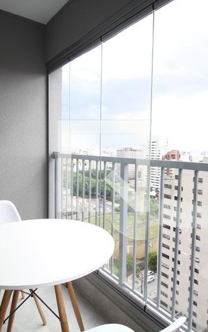 Studio à venda com 29m², 1 quarto e sem vagaVaranda