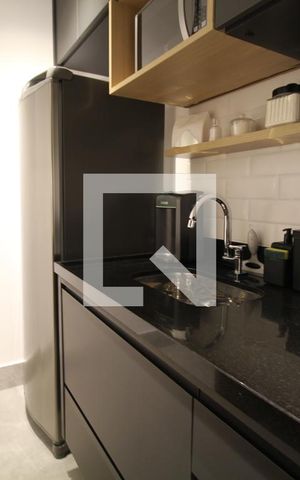 Studio à venda com 29m², 1 quarto e sem vagaCozinha