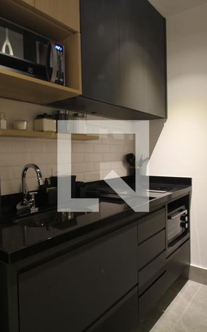 Studio à venda com 29m², 1 quarto e sem vagaCozinha