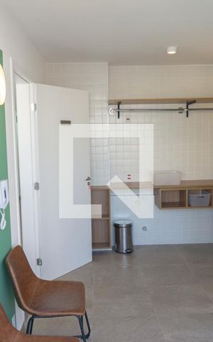 Studio para alugar com 25m², 1 quarto e sem vagaLavanderia