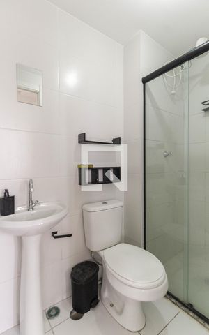Apartamento para alugar com 34m², 2 quartos e sem vaga Apartamento para alugar com 34m², 2 quartos e sem vagaBanheiro