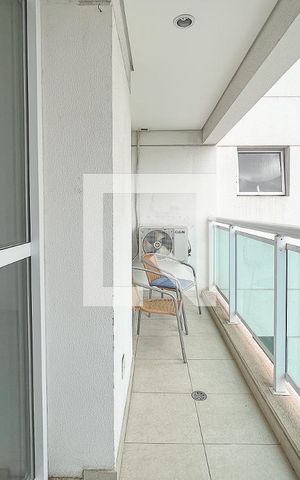 Apartamento à venda com 45m², 1 quarto e 1 vagaVaranda