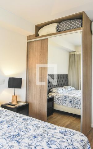 Apartamento para alugar com 49m², 1 quarto e 1 vagaDormitório 