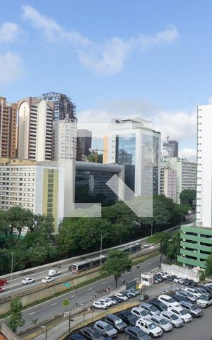 Studio à venda com 25m², 1 quarto e sem vagaVista da Sacada