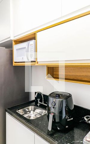 Studio para alugar com 20m², 1 quarto e sem vaga Studio para alugar com 20m², 1 quarto e sem vagaCozinha