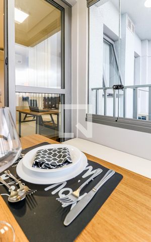 Studio para alugar com 20m², 1 quarto e sem vaga Studio para alugar com 20m², 1 quarto e sem vagaVaranda