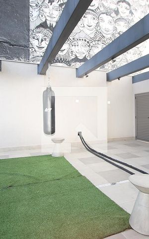 Studio para alugar com 27m², 1 quarto e sem vaga Studio para alugar com 27m², 1 quarto e sem vagaÁrea Comum - Espaço Fitness
