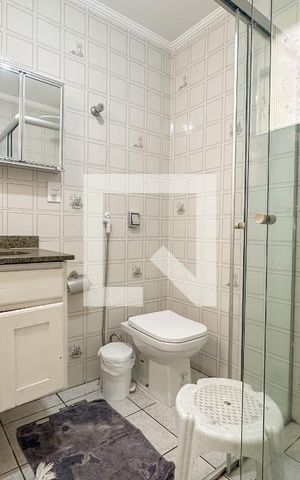 Apartamento para alugar com 102m², 3 quartos e 1 vaga Apartamento para alugar com 102m², 3 quartos e 1 vagaBanheiro 2