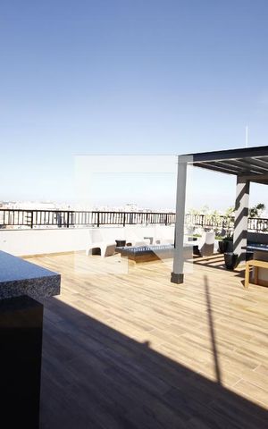 Studio à venda com 32m², 1 quarto e sem vagaChurrasqueira