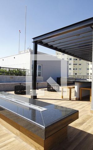 Studio à venda com 32m², 1 quarto e sem vagaChurrasqueira