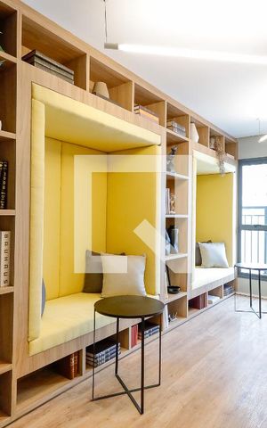 Apartamento para alugar com 26m², 1 quarto e sem vaga Apartamento para alugar com 26m², 1 quarto e sem vagacowork