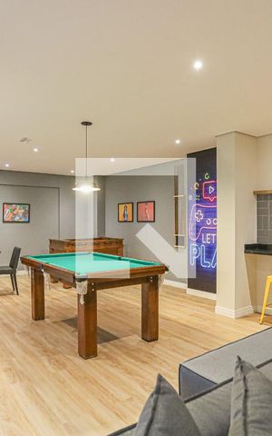 Studio à venda com 24m², 1 quarto e sem vaga Studio à venda com 24m², 1 quarto e sem vagaÁrea comum - Salão de jogos