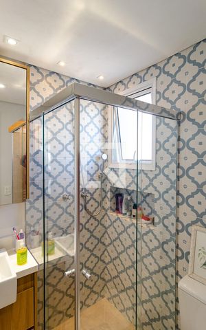 Apartamento à venda com 68m², 2 quartos e 1 vaga Apartamento à venda com 68m², 2 quartos e 1 vagaBanheiro da Suíte