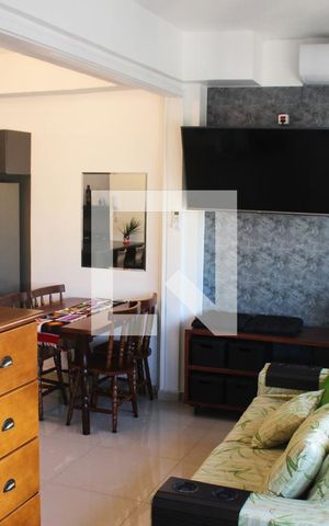 Apartamento para alugar com 50m², 1 quarto e 2 vagasSala