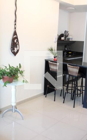 Apartamento para alugar com 50m², 1 quarto e 2 vagasSala