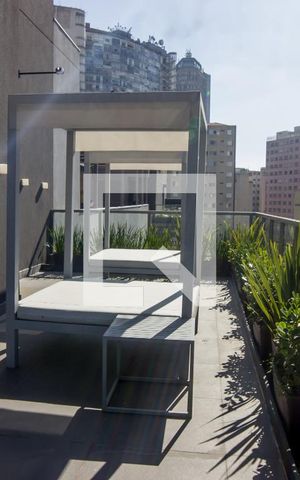 Studio à venda com 24m², 1 quarto e sem vaga Studio à venda com 24m², 1 quarto e sem vagaTerraço