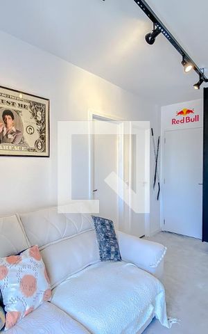 Apartamento à venda com 38m², 1 quarto e sem vagaSala