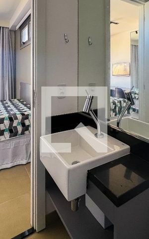 Studio para alugar com 28m², 1 quarto e sem vagaBanheiro