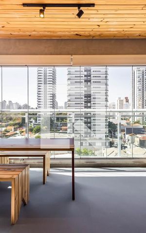 Apartamento à venda com 32m², 1 quarto e 1 vagaCozinha