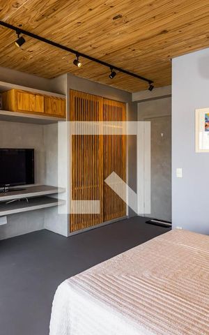 Apartamento à venda com 32m², 1 quarto e 1 vagaQuarto