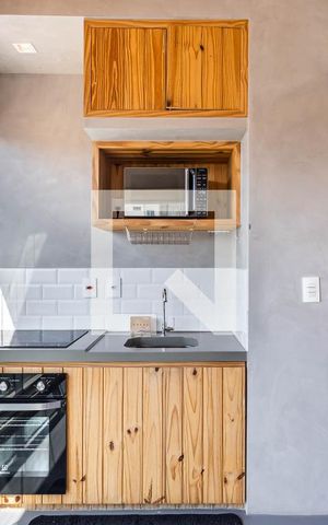 Apartamento à venda com 32m², 1 quarto e 1 vagaCozinha