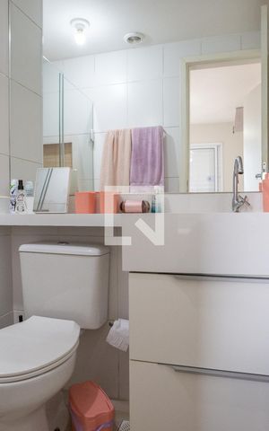 Apartamento à venda com 32m², 1 quarto e sem vagaBanheiro da Suíte