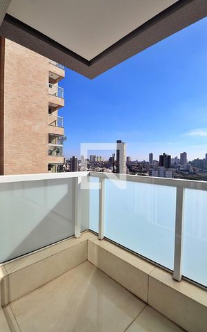 Apartamento para alugar com 63m², 2 quartos e 2 vagasVaranda do Quarto 1 - Suíte