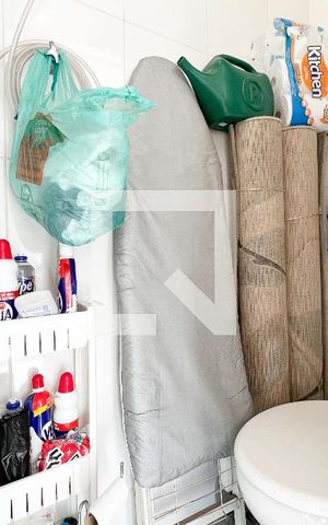 Apartamento à venda com 88m², 2 quartos e 1 vagaBanheiro de serviço