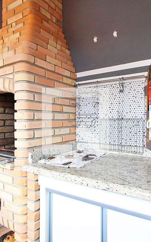 Casa à venda com 130m², 2 quartos e 2 vagasÁrea gourmet
