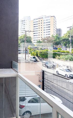 Studio para alugar com 26m², 1 quarto e sem vaga Studio para alugar com 26m², 1 quarto e sem vagaVaranda