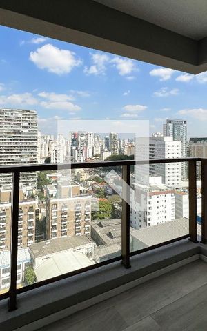 Apartamento à venda com 27m², 1 quarto e sem vagaVaranda