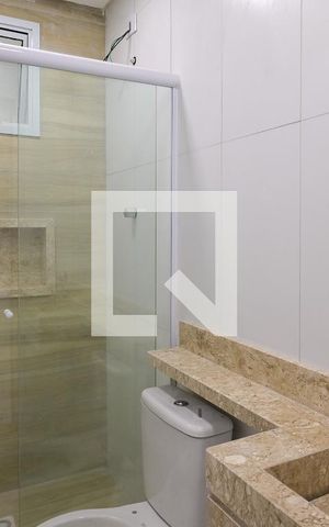 Apartamento para alugar com 48m², 2 quartos e 1 vaga Apartamento para alugar com 48m², 2 quartos e 1 vagaBanheiro