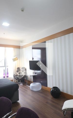 Studio para alugar com 38m², 1 quarto e 1 vagaQuarto
