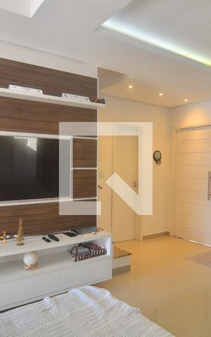 Casa de condomínio à venda com 122m², 3 quartos e 2 vagasSala