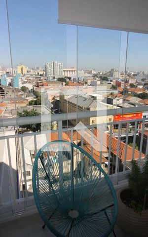 Apartamento à venda com 56m², 1 quarto e 1 vagaVaranda