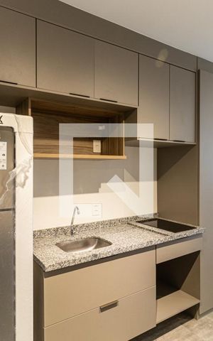 Studio à venda com 24m², 1 quarto e sem vagaCozinha