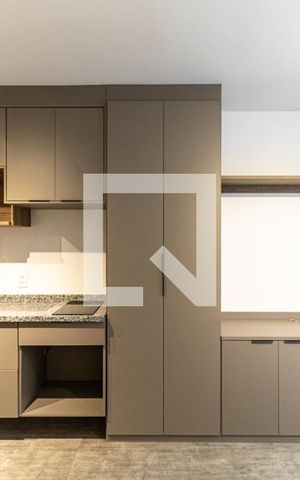Studio à venda com 24m², 1 quarto e sem vagaCozinha 