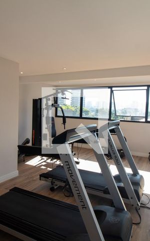 Studio para alugar com 26m², 1 quarto e sem vaga Studio para alugar com 26m², 1 quarto e sem vagaÁrea comum - Academia