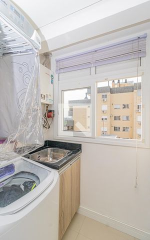 Apartamento à venda com 87m², 3 quartos e 2 vagasCozinha e Área de Serviço