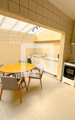 Casa para alugar com 120m², 2 quartos e 1 vagaSala/Cozinha