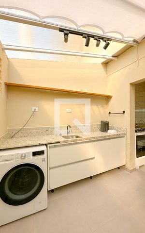 Casa para alugar com 120m², 2 quartos e 1 vagaLavanderia