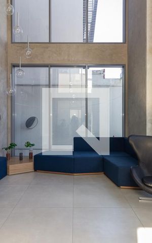 Studio à venda com 25m², 1 quarto e sem vaga Studio à venda com 25m², 1 quarto e sem vagaHall Social