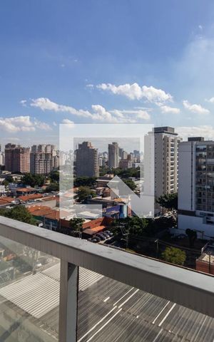 Studio à venda com 36m², 1 quarto e sem vagaVaranda