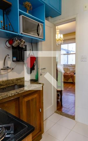 Apartamento para alugar com 55m², 1 quarto e sem vaga Apartamento para alugar com 55m², 1 quarto e sem vagaDetalhe da cozinha