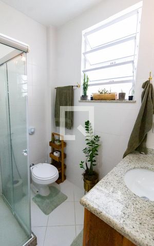 Apartamento para alugar com 55m², 1 quarto e sem vaga Apartamento para alugar com 55m², 1 quarto e sem vagaBanheiro
