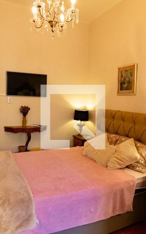 Apartamento para alugar com 55m², 1 quarto e sem vaga Apartamento para alugar com 55m², 1 quarto e sem vagaDetalhe do quarto