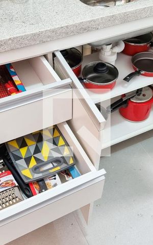 Apartamento para alugar com 45m², 1 quarto e 1 vagaCozinha / Lavanderia